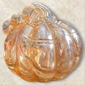Swedish Glass Pumpkin Decor